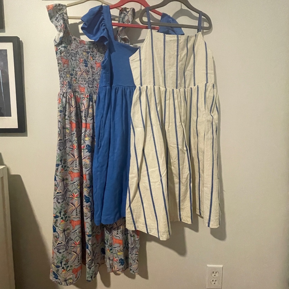 Size 11-12 Girls Fun Dress Bundle (3 dresses)